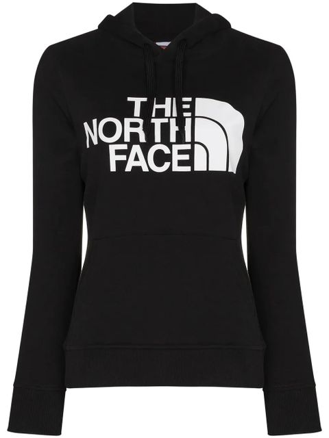 The North Face logo-print drawstring hoodie - Black - zdjęcie produktu nr 1