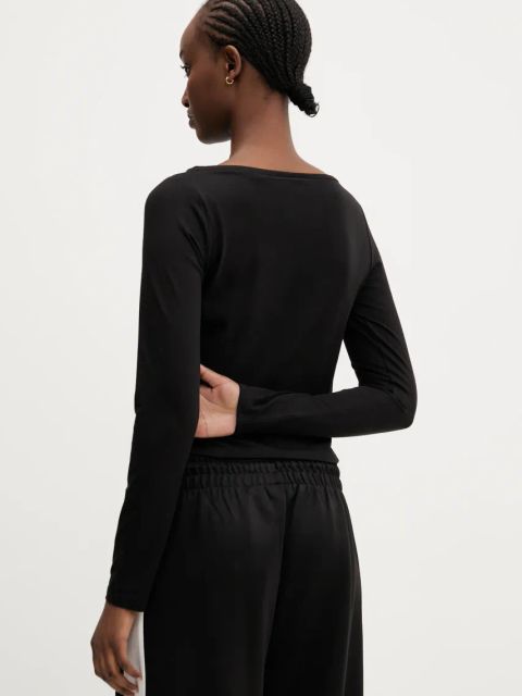 Hugo Blue longsleeve kolor czarny 50537227