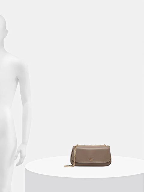 Calvin Klein torebka kolor beżowy LV04F3172G