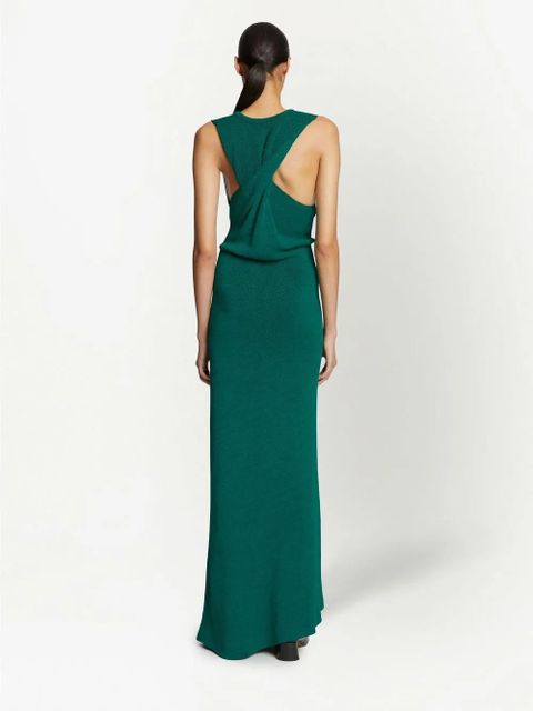 Proenza Schouler twisted knit dress - Green