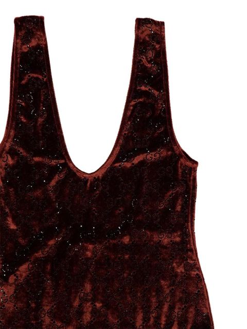 Gucci cotton bodysuit - Brown