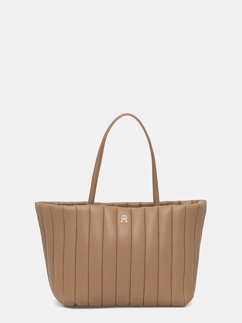 Tommy Hilfiger torebka kolor beżowy AW0AW17670 - zdjęcie produktu nr 1