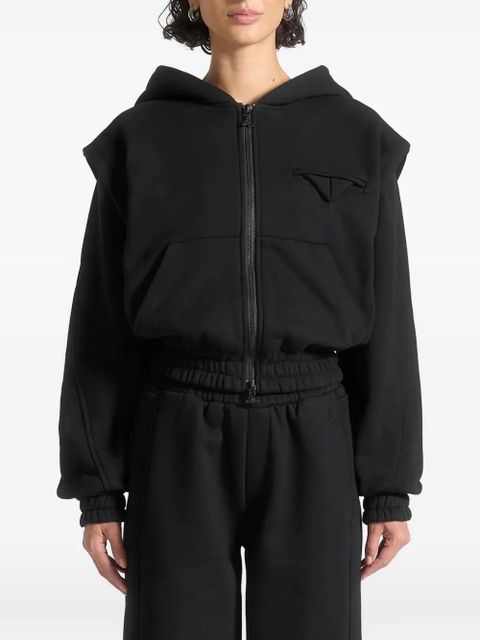Manière De Voir Louna zip-up hoodie - Black - zdjęcie produktu nr 1