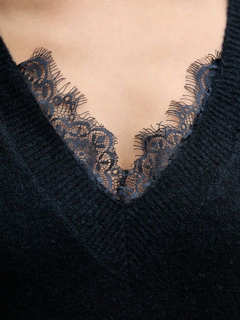 Pedro del Hierro sukienka z domieszką wełny kolor granatowy midi prosta 6192942