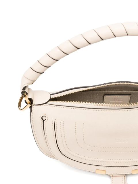Chloé mini Marcie stitched tote bag - Neutrals