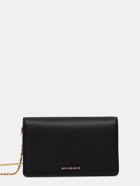 MICHAEL Michael Kors torebka skórzana kolor czarny 32T4GJ6C2L - zdjęcie produktu nr 1