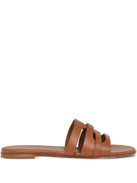 Gianvito Rossi Nora strappy sandals - Brown - zdjęcie produktu nr 1