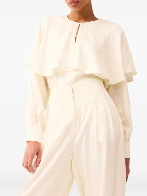 Marie Oliver Jayne blouse - Neutrals