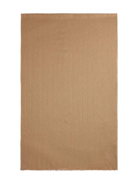 Lauren Ralph Lauren fringed scarf - Neutrals - zdjęcie produktu nr 1