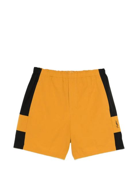Saint Laurent Cassandre logo shorts - Yellow - zdjęcie produktu nr 1