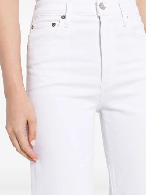 AGOLDE Harped straight-leg jeans - White