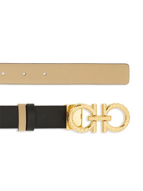 Ferragamo reversible Gancini-buckle belt - Black - zdjęcie produktu nr 2