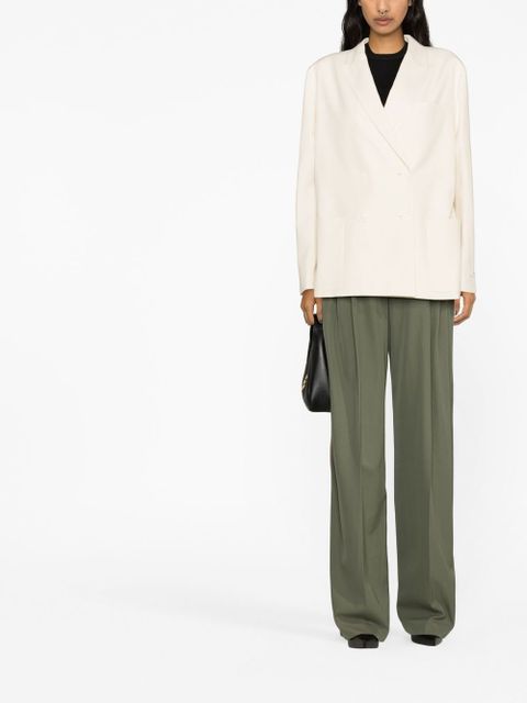 Prada double-breasted button blazer - Neutrals - zdjęcie produktu nr 2