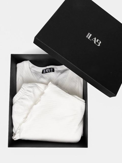 Answear Lab piżama bawełniana kolor beżowy bawełniana