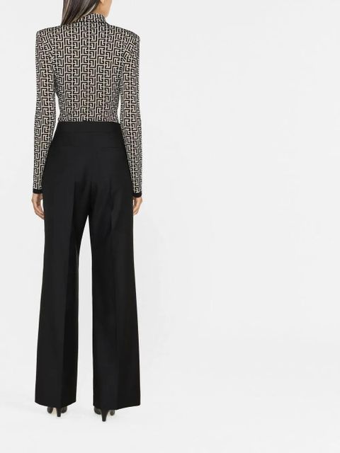 Givenchy wide-leg tailored trousers - Black