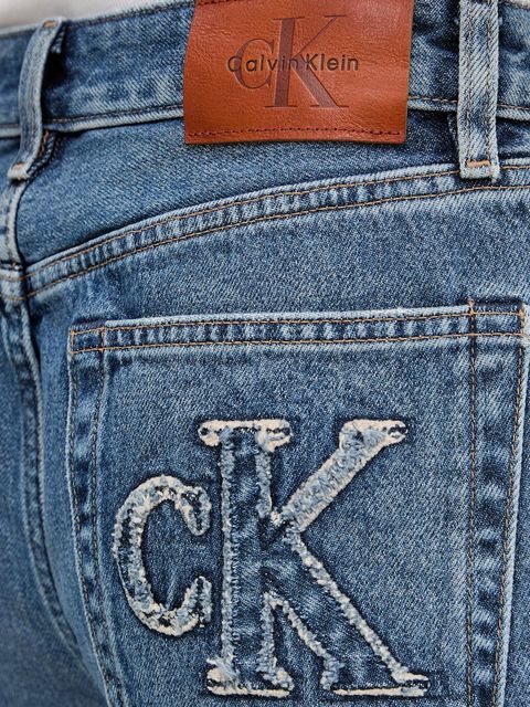 Calvin Klein Jeans jeansy damskie high waist LV047E704G