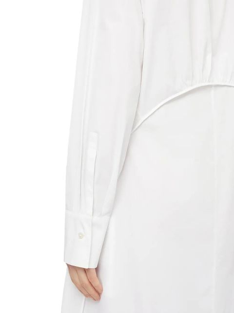 Jil Sander cotton shirtdress - White