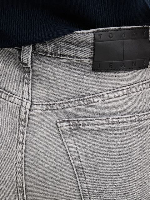 Tommy Jeans jeansy damskie kolor szary DW0DW22424