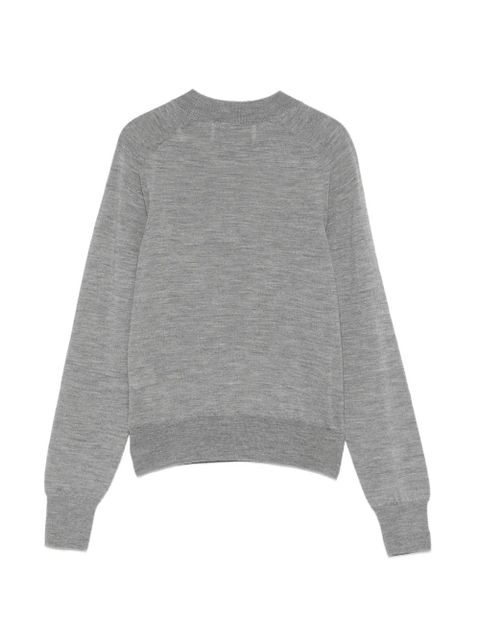 AMI Paris round-neck sweater - Grey - zdjęcie produktu nr 2