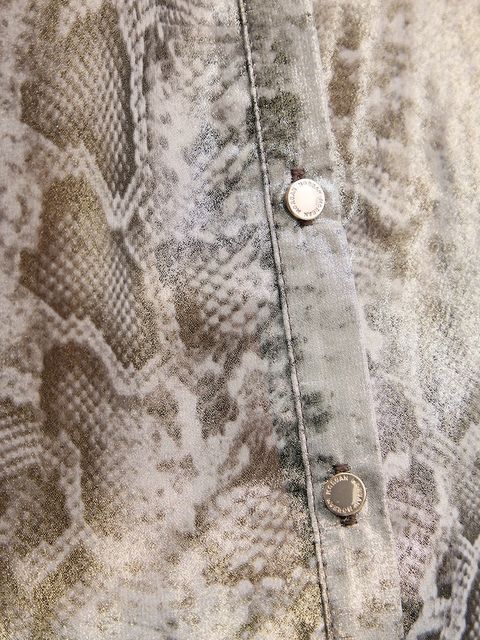 Morgan koszula damska kolor szary regular COBA.F