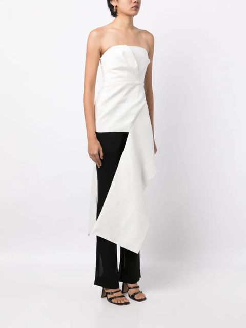 Acler Wilson asymmetric top - White - zdjęcie produktu nr 2