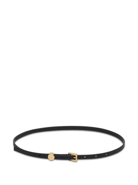 Marni buckled leather belt - 00N99 BLACK - zdjęcie produktu nr 1