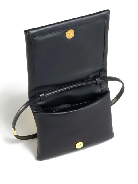 Marni Prisma leather clutch bag - Black