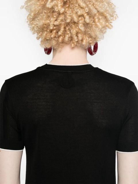 Jacquemus Le T-shirt Tricot knitted top - Black - zdjęcie produktu nr 2