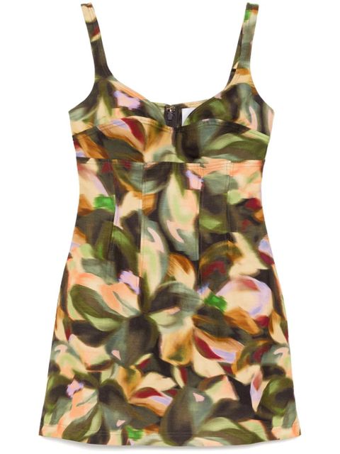 Acler Lyndon mini dress - Green - zdjęcie produktu nr 1