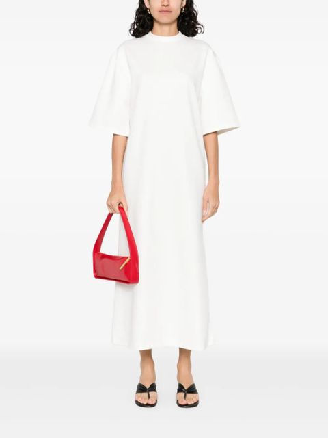 WARDROBE.NYC jersey midi dress - Neutrals