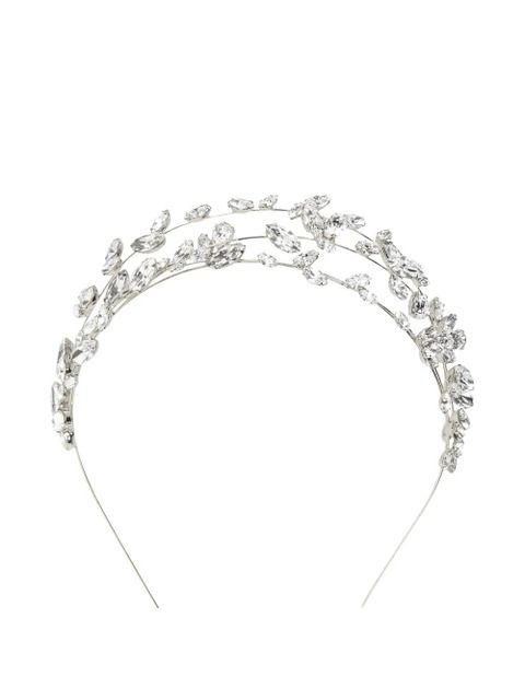 Jennifer Behr Jasenia crystal tiara - Silver - zdjęcie produktu nr 1