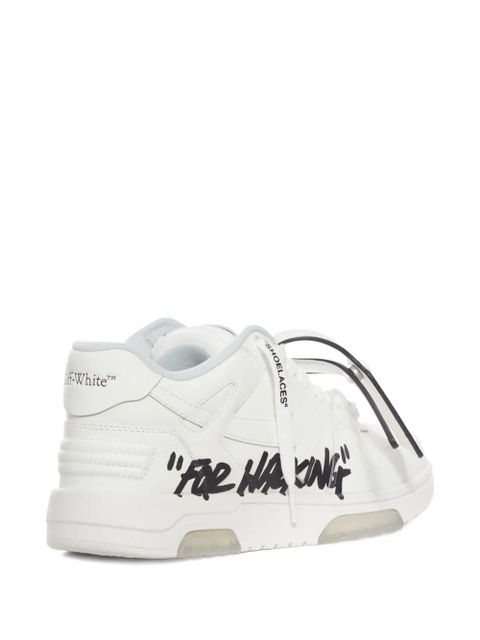 Off-White Out of Office graffiti-print low-top sneakers - zdjęcie produktu nr 2