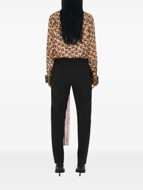 Burberry Paisley-print silk shirt - Neutrals