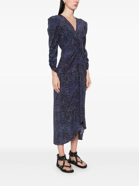 ISABEL MARANT Albini midi dress - Blue