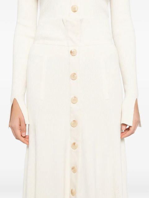 ZIMMERMANN Rebellion midi skirt - Neutrals