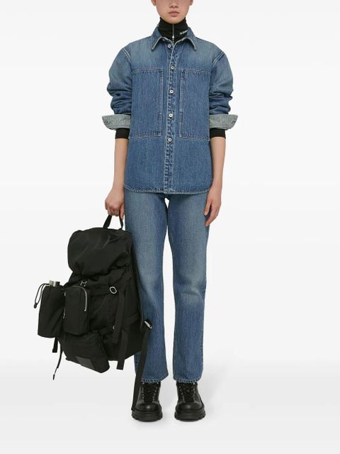 Jil Sander canvas outdoor backpack - Black - zdjęcie produktu nr 2