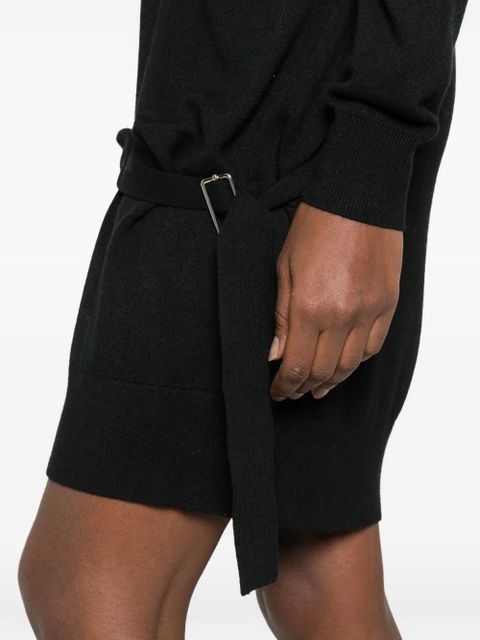 ISABEL MARANT Bathilde knitted mini dress - Black