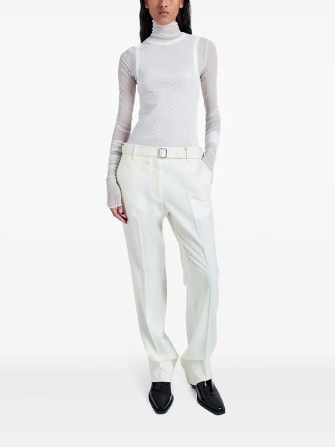 Proenza Schouler wool tailored trousers - White - zdjęcie produktu nr 2