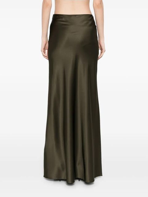 STAUD Odin maxi skirt - Green