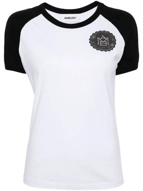 AMBUSH Raglan T-shirt - White - zdjęcie produktu nr 1