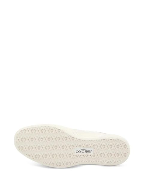 Jimmy Choo lace-detail sneakers - White