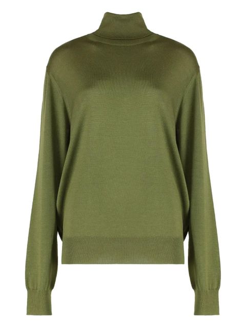 Saint Laurent turtleneck sweater - Green - zdjęcie produktu nr 1