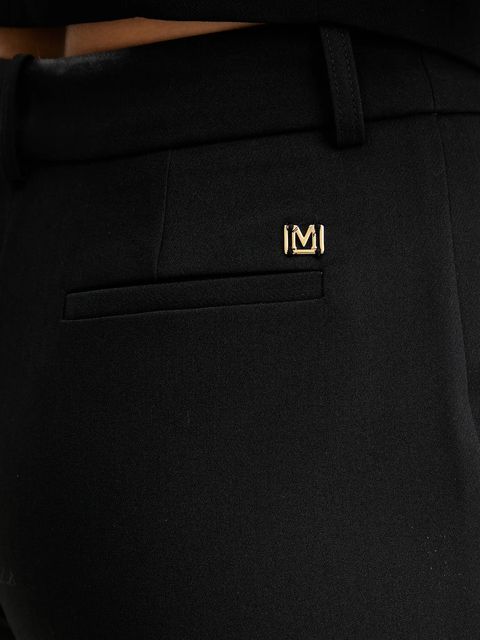 Marciano by Guess spodnie DALIA damskie kolor czarny proste high waist 5BGB01 7046A