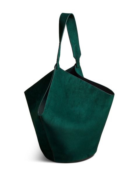 KHAITE medium Lotus tote bag - Green