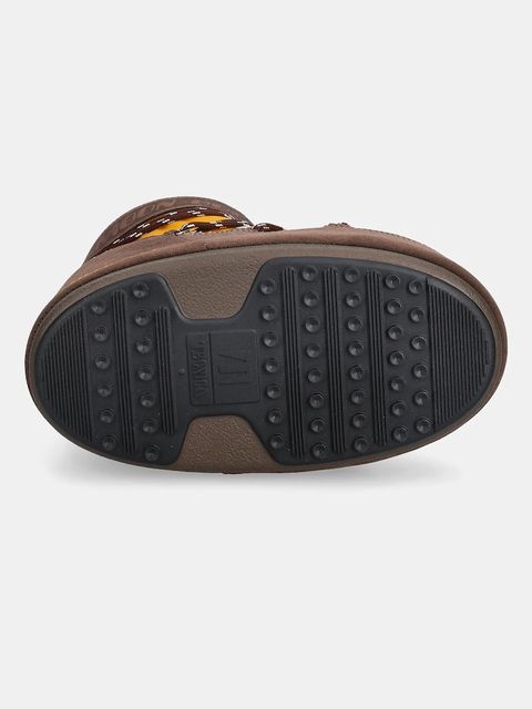 Moon Boot śniegowce MB X GIR ICON LOW NYLON kolor brązowy 80D1409740-BM04