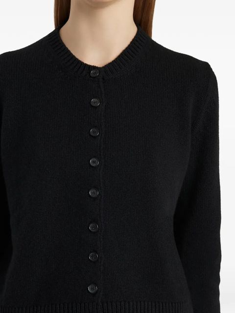 KHAITE Everheart cardigan - Black