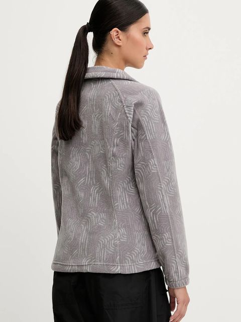 Columbia bluza sportowa Benton Springs kolor szary wzorzysta 2021771