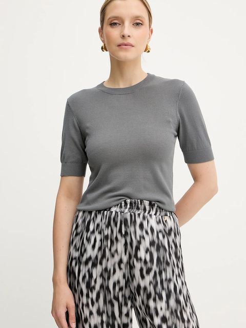 Silvian Heach t-shirt ATLAM damski kolor szary GPA25040MA - zdjęcie produktu nr 1