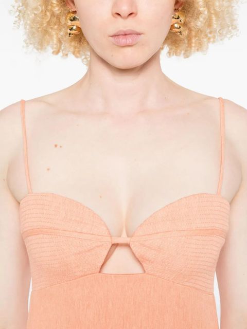 Johanna Ortiz Dream Spinner midi dress - Orange