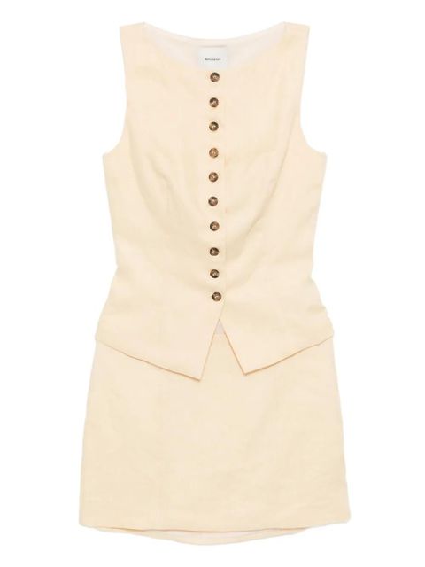 Reformation Lina linen two piece - Yellow - zdjęcie produktu nr 1